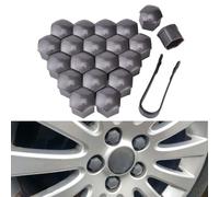 FYONMDC 20 Pezzi Copridadi Ruota, per Citroen C4 Cactus 2014-2022 Copri Dado Esagonale per Pneumatici Tappi Protettivi Bulloni e Dadi Ruota,B/Grey-21mm