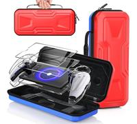 FYOUNG Accessori per Playstation Portal - Bundle di Protezione Completa con Schermo in Vetro, Custodia Trasparente e Rigida Portatile da Viaggio per PS5 Portal Remote Player
