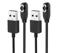 FYOUNG Cavo di ricarica a 4 pin compatibile con SHOKZ OpenSwim Pro, cavo di ricarica magnetico USB a 4 pin per cuffie Shokz a conduzione ossea (confezione da 2, 1 m)