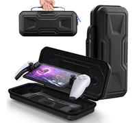 FYOUNG Custodia da trasporto per PlayStation Portal, custodia protettiva rigida portatile da viaggio, custodia protettiva completa, accessori per PlayStation Portal Remote Play-Black