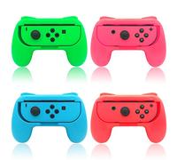 FYOUNG Manopole per interruttore e per interruttore OLED JoyCon, controller per manopole compatibili con interruttore per Joy Con e Switch OLED Modello 2021 (confezione da 4) (rosso, blu, verde, rosa)