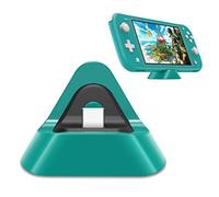 FYOUNG Stazione di ricarica portatile per Nintendo Switch Lite e Nintendo Switch, Caricabatterie per Switch Lite con porta di ingresso di tipo C - Turchese