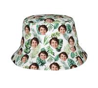 Fyralune Cappello Personalizzato Pescatore Impermeabile Personalizzabile - Crea Il Tuo Cappello con Logo, Foto o Testo - Perfetto per Viaggi e Pesca