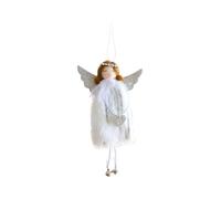 Fyrdyn Bambola Angelo Natale | Decorazioni Natalizie in Peluche - Ideale per Feste Baby Shower Nursery Matrimonio Giardino Porta d'Ingresso Soffitto Parete