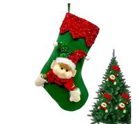 Fyrdyn Calze per Il Natale,Calza di Natale Carina per Caramelle - Decorazioni per Albero di - per L'Albero, Il, Le Vacanze, Caminetto, Le Feste, Le Caramelle, Le Cartoline