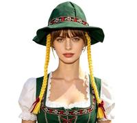 Fyrdyn Cappello Da Oktoberfest Donna Con, Copricapo Tradizionale Retrò Da | Cappello Per La Festa Della Birra Tedesca Per Donne, Spettacolo, Ballo, Celebrazione, Evento, Costumi Per Feste E