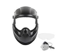 Fyrdyn Casco da Saldatore | Scudo Protettivo per Molatura | Copertura per Saldatura con Protezione UV Completa, Antipolvere e Ampia Visuale Taglio ad e Lavorazione MIG in Automobilistico