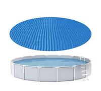 Fyrdyn Copripiscina Solare,Copertura a Bolle Termica Solare per Piscine Interrate - Termocoperta Galleggiante Accessori Riutilizzabili Per Esterno Inverno Giardino