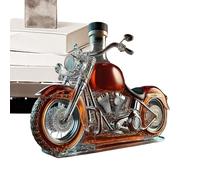Fyrdyn Decantatori per Vino - Decanter Liquori Stile Moto Bottiglia Vino | Originale Dispenser per Liquori per Appassionati di Moto Da Casa Whisky Vodka