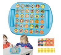 Fyrdyn Gioco Di Memoria E Abbinamento Per Bambini,Giocattoli Educativi Con Modelli Di Animali E Frutta | Gioco Di Abbinamento Con Carte Da Girare - Per Bambini In Età Prescolare Aula Scrivania Raduno