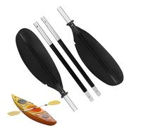 Fyrdyn Pagaia Kayak | Remo Barca | Doppia Pala Lega Alluminio Smontabile Attrezzo Voga per Pesca Fiume Sport Acqua Lago Barca Allenamento Touring Adulti