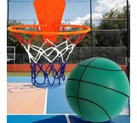 Fyrdyn Palla Da Basket Silenziosa - Set Da Basket Silenzioso Con Canestro | Pallacanestro Silenzioso Per Casa | Palla In Schiuma Che Non Graffia | Gioco Silenziosos Per Bambini E Adulti