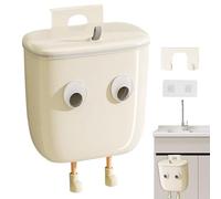 Fyrdyn Porta Rifiuti Da Parete - dei Rifiuti con Coperchio,Cestino Con Decorazione Occhi E Gambe Per Parete Sotto Lavello Camera Da Letto Bagno - Contenitore Sotto Lavello Per Eliminazione