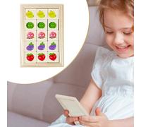 Fyrdyn Puzzle Di Di Legno | Giocattolo Educativo Con Personaggi Cartoon | Gioco Di Rompicapo In Legno,Per L Addestramento In Aula E Scuola Materna Per Lo Sviluppo Logico Dei Bambini E Della Famiglia