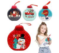 Fyrdyn Scatole Natalizie - 4 Pezzi Contenitore A Tema Natalizio | Festivi Per Dolci E Torte - per Natale Cucina Caramelle Torta Pasticceria Cioccolato Dolce Compleanno