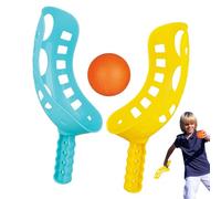 Fyrdyn Set Pallina con Cucchiaio, Gioco con Palla Rimbalzante da Afferrare, Attrezzatura Sportiva Estiva Multicolore Per Spazi Aperti Giardino Spiaggia Piscina Compleanno