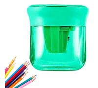 Fyrdyn Temperamatite Manuali - Temperamatite Manuale A Tre Fori Per Bambini - Accessorio di Cartoleria Portatile | Per Ragazzi Donne Uomini Ragazze Adolescenti Unisex