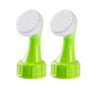 Fyrdyn Testa Irrigatrice per Annaffiatoio - Irrigatore a Spruzzo per Piante | 2 Pezzi Ugello Spruzzatore con Beccuccio per Piante D'appartamento Bonsai Semi Giardino Interno ed Esterno