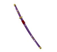 Fyrescosplay Katana Enma di Zoro in Lilla 103 cm - Replica non affilata lama come l'immagine, viola