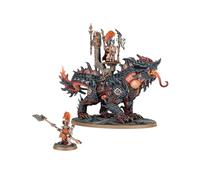 Games Workshop Warhammer AoS - Fyreslayers Runefather su Magmadroth