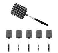 Fysaran Scacciamosche 6 pezzi Fly Swatter estensibili per mosche e vespe zanzare scacciamosche per usato per volare vespe zanzare
