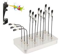 Fysaran Terza mano, supporto magnetico utile, supporto per scheda con morsetti flessibili a coccodrillo, supporto per saldatura, tappetino per saldatura, terza luce, ideale per la saldatura