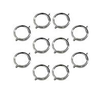 FytStycale 10 Pezzi Forbici per Uccelli a Molla Componente Accessorio Automatico Acciaio Installazione Rapida Integrato Universale Compatibile Adatto per Riparaz, L