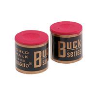 FytStycale 2 Pezzi Gesso Biliardo Snooker Pool Punta Coda Migliora Adesione Carbonato di Calcio Applicazione Morbida Rivestimento Adatto per Tornei Regali Collez, Rosso