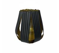 FytStycale 2 Pezzi Lanterna Vintage Marocchina Metallo Lanterna Marocchina in Ferro Portacandele per Giardino, 24W368-20 S