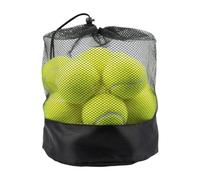 FytStycale 20 Pezzi Palline Tennis Gioco Pratica Allenamento Elastiche Resistenti in Fibra Chimica E Gomma con Sacchetto Rete Adatte Ad Allenamenti Familiari