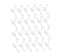 FytStycale 24 Ganci per Mattoni, Organizzatori Da Parete, Clip per Ganci per Mattoni per