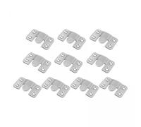 FytStycale 2x Set di 10 Robuste Staffe di Montaggio per Mobili, Ideali per Esporre Opere D'arte a Parete.