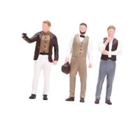 FytStycale 3 Figure Dipinte a Mano in 1/64 Raffiguranti Uomini Britannici, Ideali per Modellismo, Progetti Fai-da-Te E Come Oggetti di Scena per La Fotogra