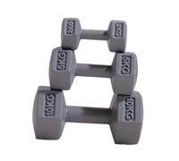 FytStycale 3 Pezzi Mini Manubri Modello Kettle Bell in Miniatura Fai da Te Gioco di Ruolo Set Sportivo Miniatura Bilanciere per Bambini Ragazzi, Grigio