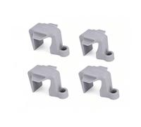 FytStycale 4 Pezzi Gancio con Occhiello Compatto Clip Universale Attacco per Barca, Grigio