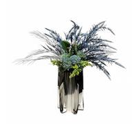 FytStycale Arrangiamento Floreale Moderno Facile da, Vaso 17x17x29 Cm, Composizione 68x50x68 Cm, Style to 6