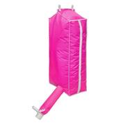 FytStycale Asciugatrice Sacco Portatile Resistente Al Calore Borsa Asciugabiti Pieghevole Umidità e Odori Tenda Asciugatrice con Tubo Flusso per Casa, Rosa Rossa, Pieghevole