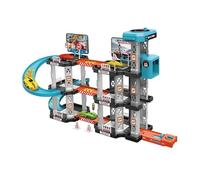 FytStycale Assemblabile Pista da Corsa con Mini Automobili Rampe di Lancio Giocattolo Set di Auto Scorrevoli Sviluppo Coordinazione Mano-Occhio, 78 Pezzi