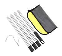 FytStycale Asta Telescopica con Gancio Multiuso Bastone Allungabile con Uncino Resistente Alla Corrosione per Piscina, 160CM, Thickened