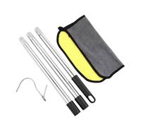 FytStycale Asta Telescopica con Gancio Multiuso Bastone Allungabile con Uncino Resistente Alla Corrosione per Piscina, 120CM, Thickened