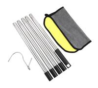 FytStycale Asta Telescopica con Gancio Multiuso Bastone Allungabile con Uncino Resistente Alla Corrosione per Piscina, 200CM, Standard