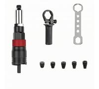 FytStycale attatore per Rivetti Ciechi Portatile | 5 Testine Intercambiabili, attatore per Rivetti Elettrico, Garage, Rosso