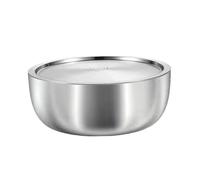 FytStycale Bacinella in Acciaio Inossidabile, tinozza per bucato, bacinella per Posate, bacinella per Verdure, Ciotole per la Preparazione della Cucina, Ciotola, 32 Cm