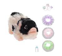 FytStycale Bambola, Realistica, Regalo di Compleanno, Giocattolo per Giochi di Ruolo a Tema Animale, Mini Bambola, Giocattolo, Nero Bianco, Taglia unica bambino