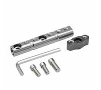 FytStycale Barra di Estensione per Specchietto Motociclo Anodizzato Traversino Multifunzione Lavorazione CNC Barra Porta Accessori per Motociclisti , Oro Titanio