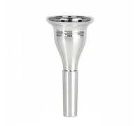 FytStycale Bocchino Misura 7 in Ottone Bocchino da tredici.3 Mm Cilindrico Boccaglio per Studenti, Argento