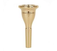 FytStycale Bocchino Misura 7 in Ottone Bocchino da tredici.3 Mm Cilindrico Boccaglio per Studenti, Oro
