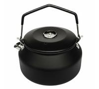FytStycale Bollitore in Acciaio Inox Bollitore da Campeggio Pentola da Trekking Teiera da Esterno Brocca da Acqua per Caffè E Pasti con Riscaldamento Uniforme E, Black