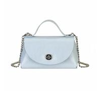 FytStycale Borsa a Tracolla Donna Borsa a Mano Pochette Borsa a Spalla in Pelle PU con Catena Staccabile Forma Squadrata Interno Organizzato Adatta per Pendolarismo Uscite Serate, Blu