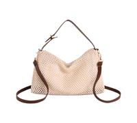 FytStycale Borsa Donna Tote con Materiale PVC Durevole con Scomparto Interno Borsa Semplice per Portare Cosmetici Dispositivo Adatta a Shopping Lavoro Es, Bianco